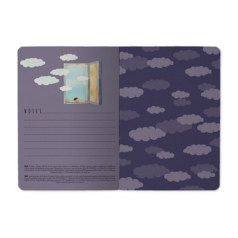 Тетрадь 32 лист кл. А6 на сшивке "TEA TIME. FOLLOW YOUR DREAMS"