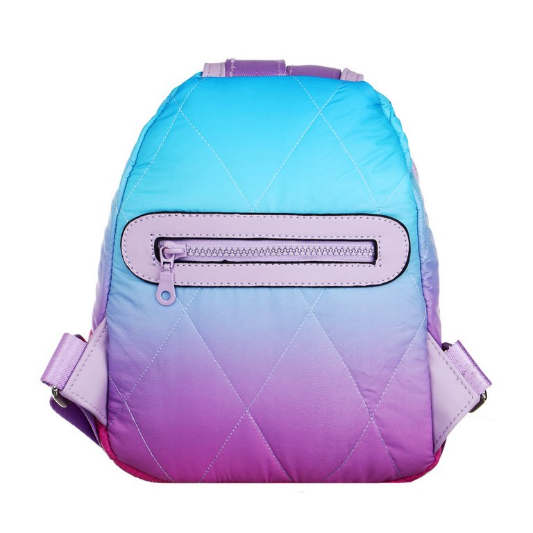 Рюкзак молодежный женский 26*21*12 см "Лазурь" нейлон, иск. кожа