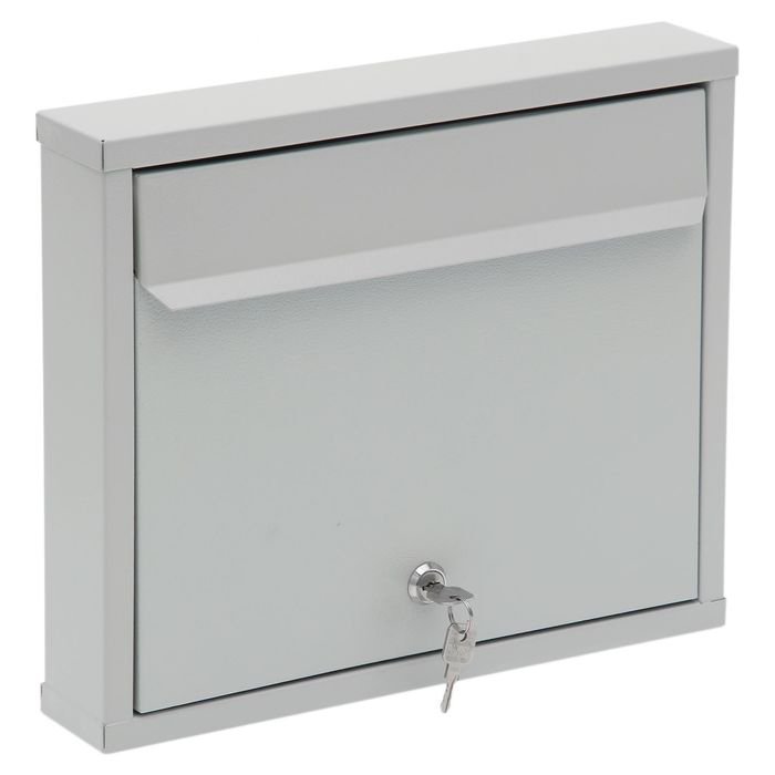Ящик почтовый металлический с козырьком