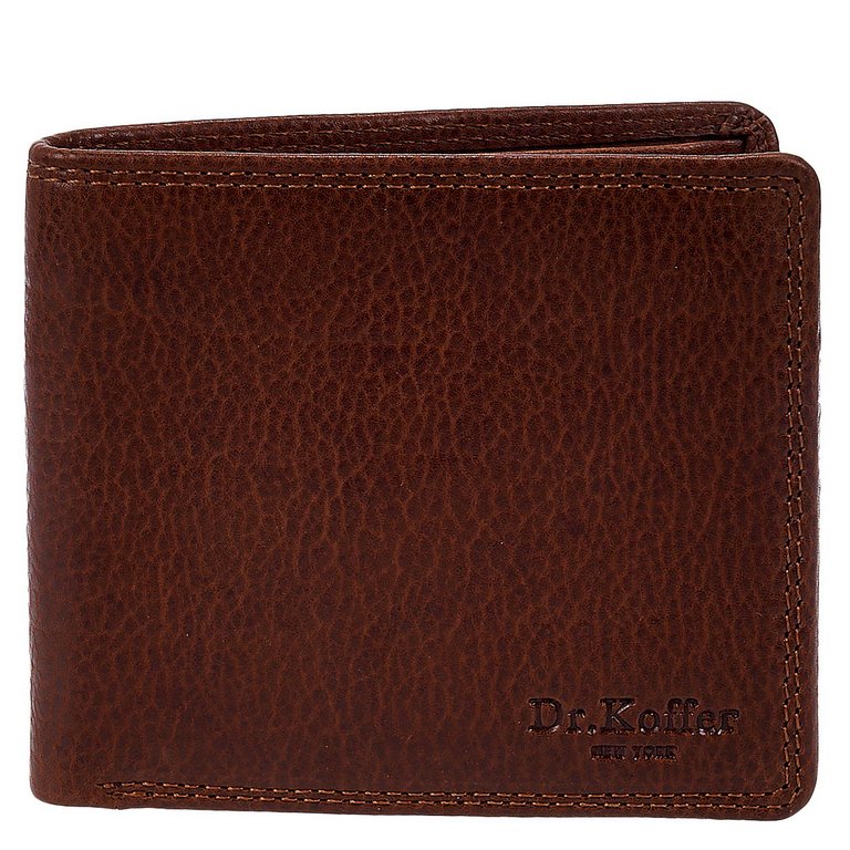 Портмоне Dr.Koffer 11*9,5 см, нат. кожа, светло-коричневый