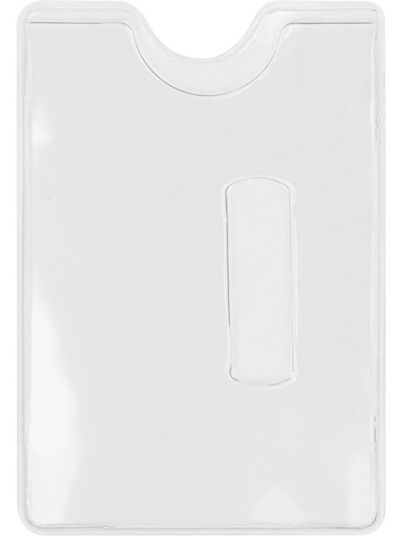 Обложка для проездного билета ""Капибара" из ПВХ 7*9,5 см