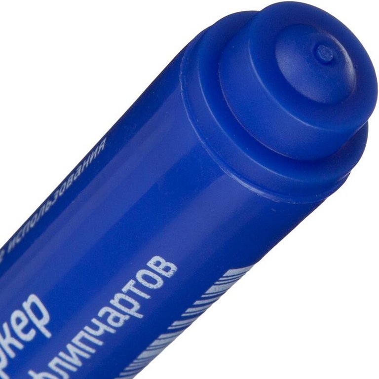 Маркер для флипчарта Attache 2-3мм синий круг.