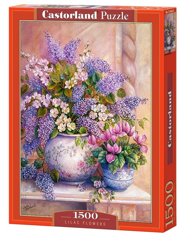 Пазлы 1500 дет. "Сирень" Castor Land 9+