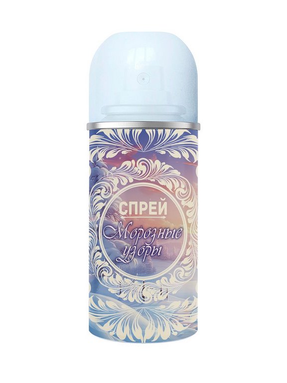 Снег синтетический в спрее 60гр, цвет белый