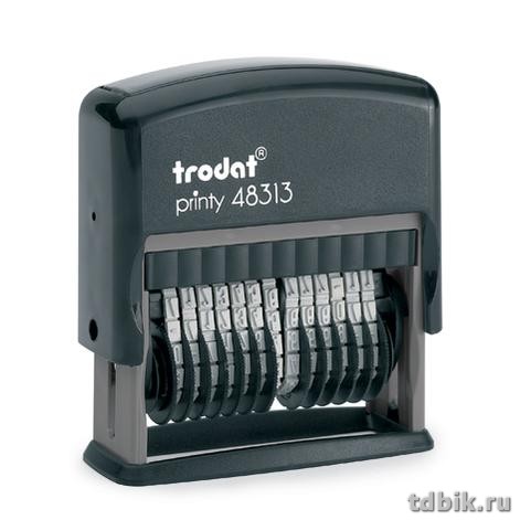 Нумератор 3,8 мм 13 разр. Trodat, в пластм. оснастке