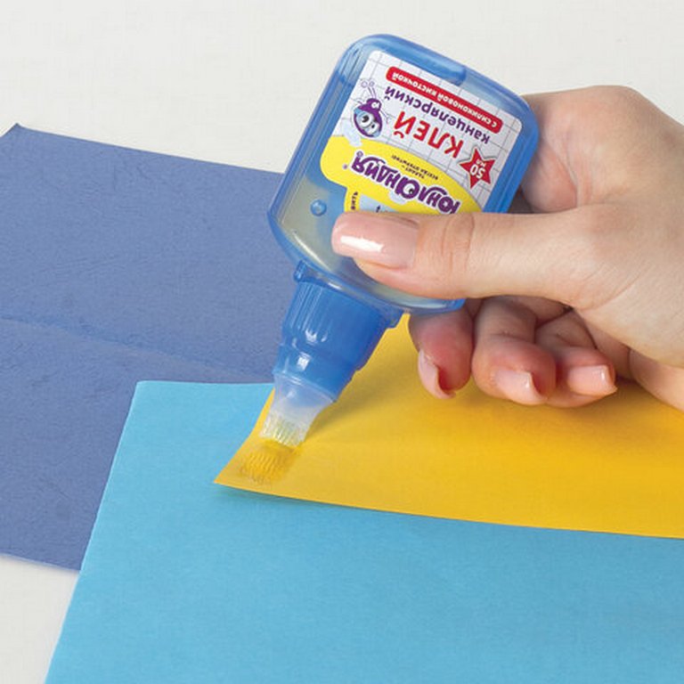 Клей силикатный с аппликатором силиконовым 50мл ЮНЛАНДИЯ