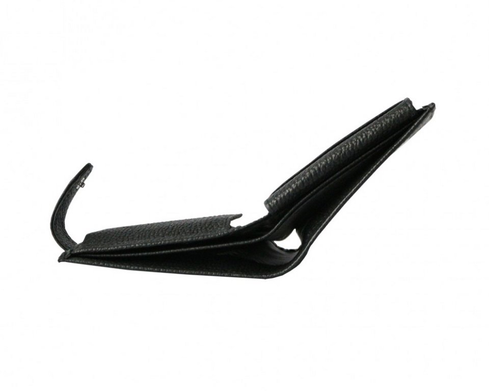 Портмоне D.Morelli мужское "Texas" с хляст., нат.кожа, цвет черный