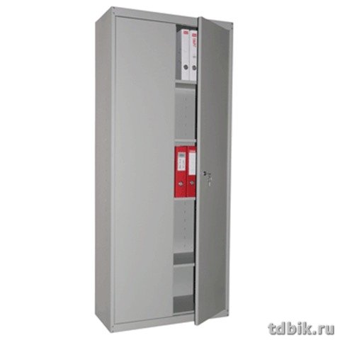 Шкаф металлический офисный НАДЕЖДА "ШМС-435" (1880х800х350мм) разборный