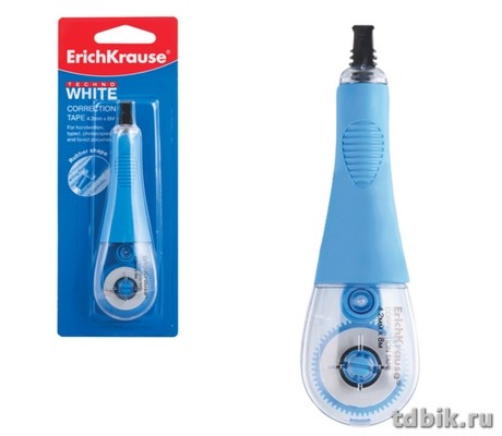 Корректирующая лента в диспен. 4,2 мм х 8 м Erich Krause Techno white