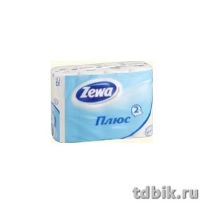 Туалетная бумага (8 рул/уп) Zewa/Zemma-плюс 2 слоя, ассорти