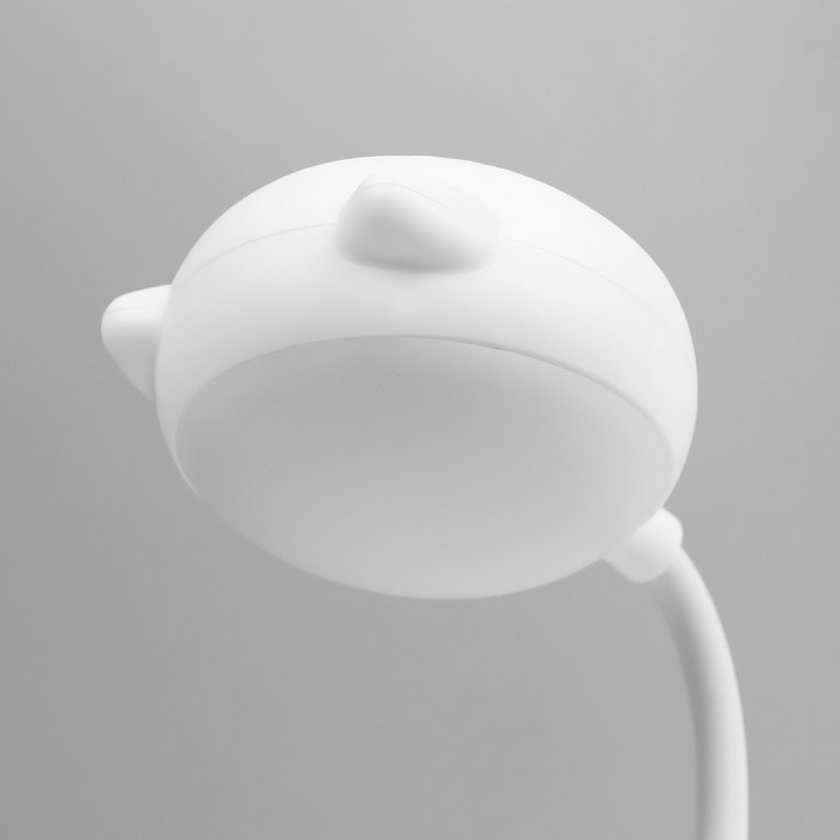 Ночник "Котик" 13,5х8,5х30 см, LED USB белый