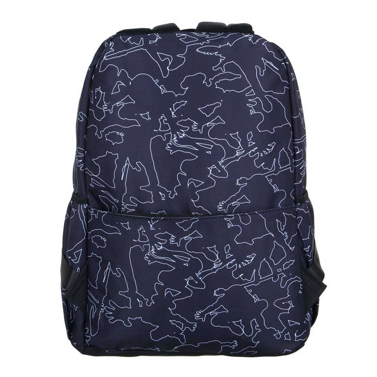 Рюкзак молодежный универсальный "Силуэты на черном" 41*29*18см, 1 отд., 4 карм.