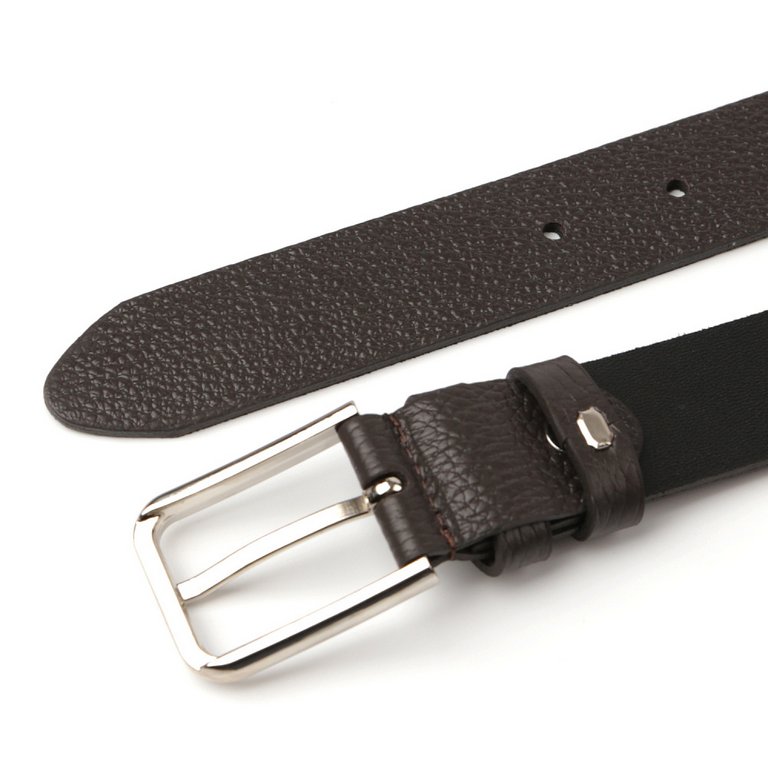 Ремень FABRETTI женский, натуральная кожа, размер 125, коричневый