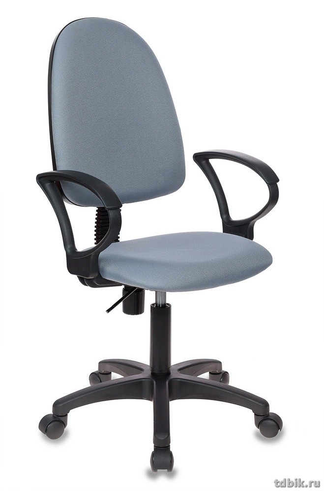 Кресло оператора Бюрократ CH-1300/GREY (ткань, цв. серый)