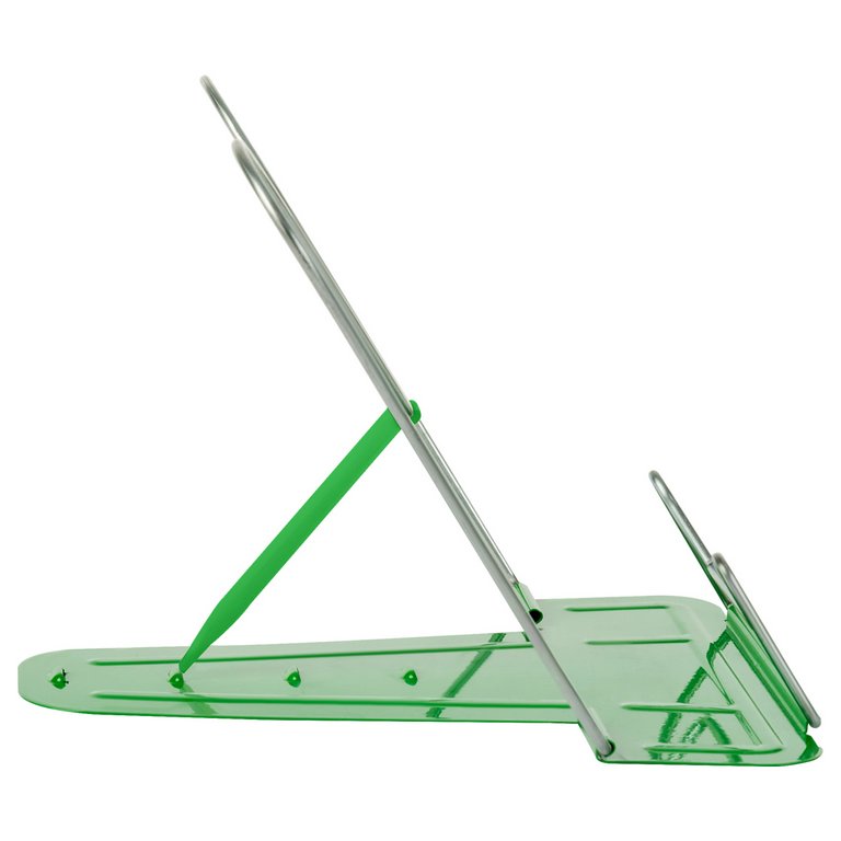 Подставка для книг 210*285 мм Стамм металлическая, зеленая