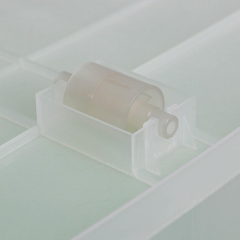 Контейнер для хранения, 75 л. 700х500х380 мм Darel Box пластиковый с крышкой, прозрачный/мятный