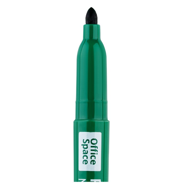 Набор маркеров перманент. 4цв OfficeSpace круглые, 1-3мм