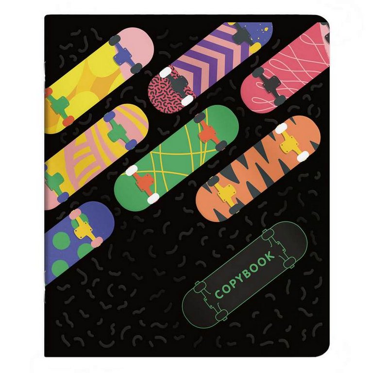 Тетрадь 96 лист кл. А5 на скрепке "ВСЁ КРУТО"