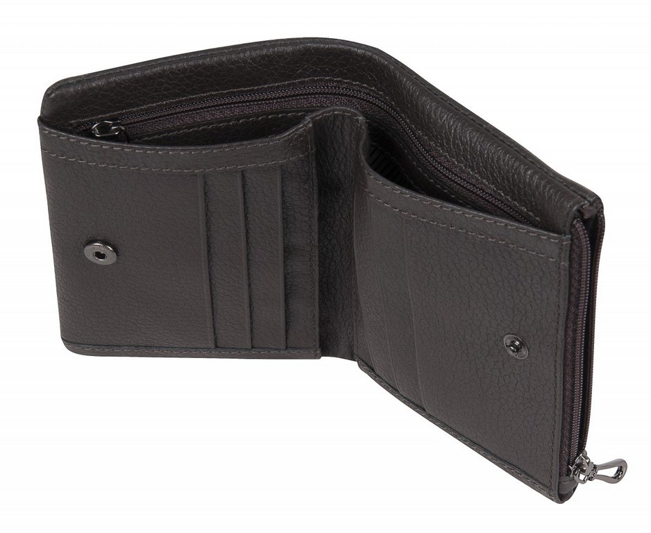 Портмоне Franchesco Mariscotti нат. кожа, коричневый