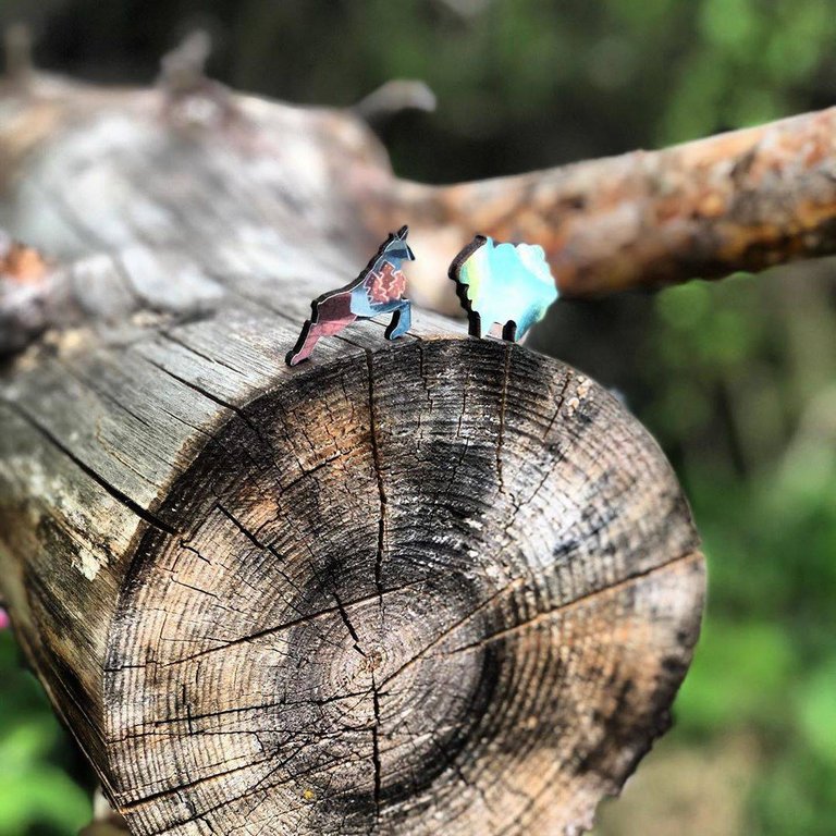 Пазлы деревянные фигурные  61 дет. "Весенний пикник" 5+ Mr.Puzz