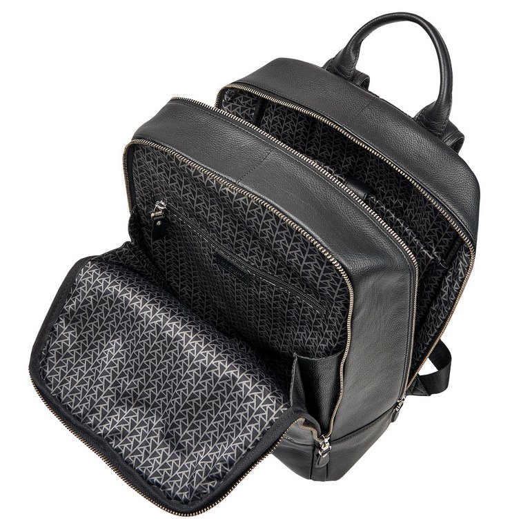 Рюкзак для ноутбука "Dr.Koffer" 12" (380х280х110 мм) цв. черный