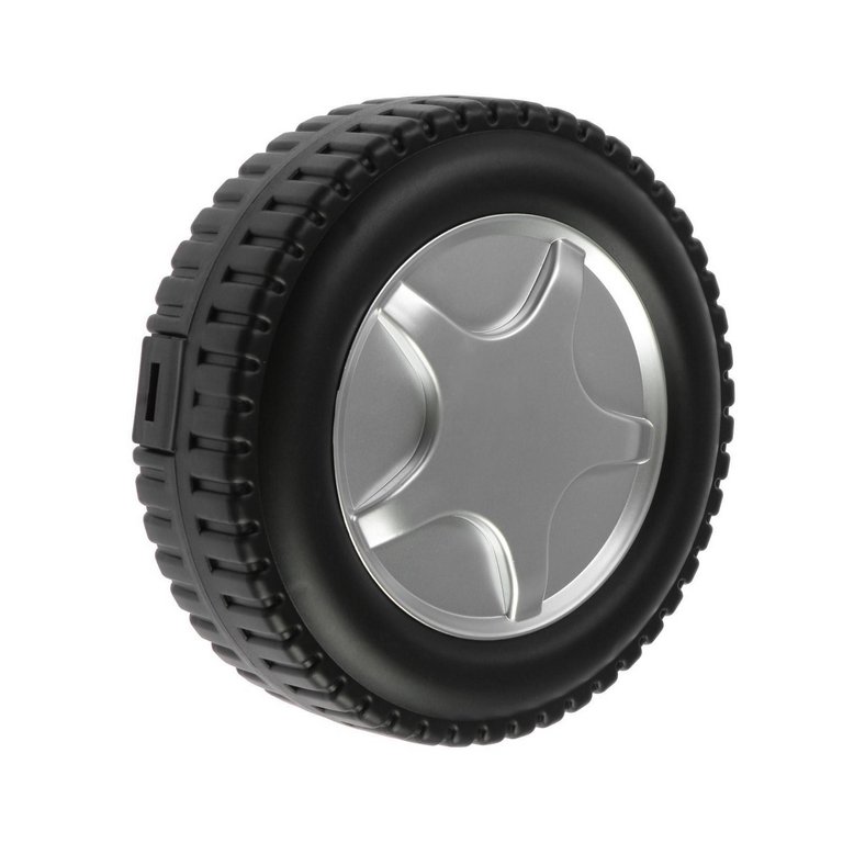 Набор инструментов "ТУНДРА" подарочный пластиковый кейс "Колесо", 24 предмета