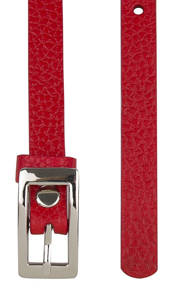 Ремень Alliance нат. кожа,  ширина 15мм, томат