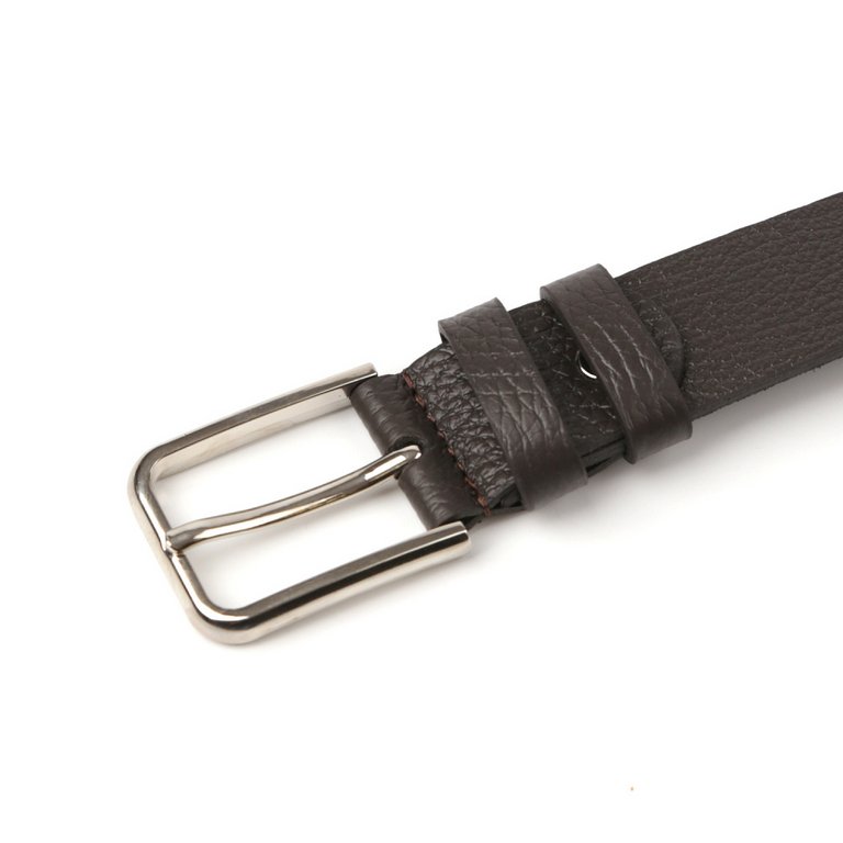 Ремень FABRETTI женский, натуральная кожа, размер 125, коричневый