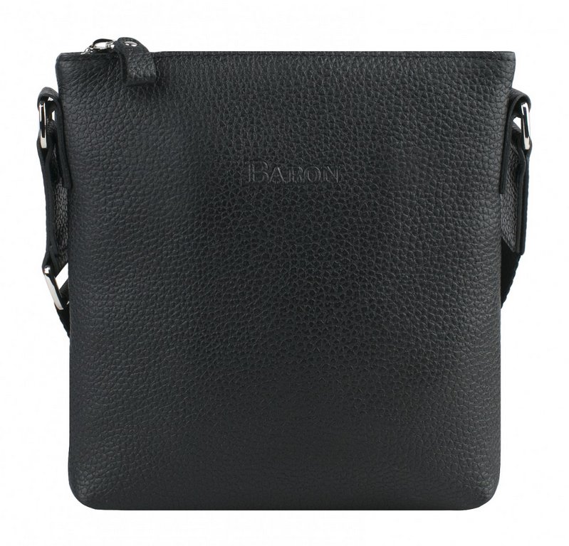 Планшет Baron 19*20*4,5см натур. кожа, черный