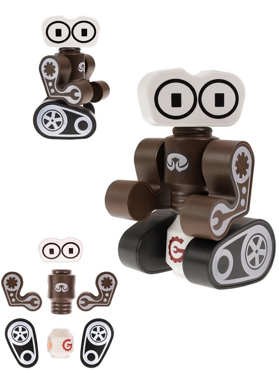 Конструктор магнитный "Космические роботы-2", 21 дет.