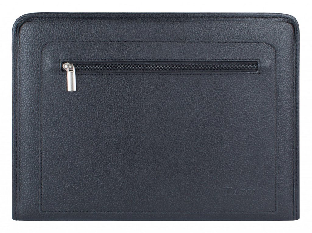 Папка Baron натур. кожа, черная 34*25*3 см