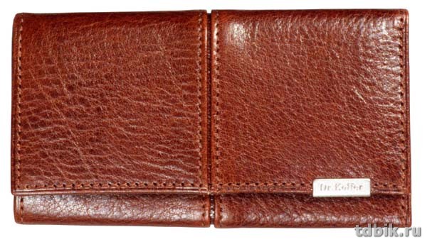 Футляр для ключей Dr.Koffer  7*12,5 см, коньяк