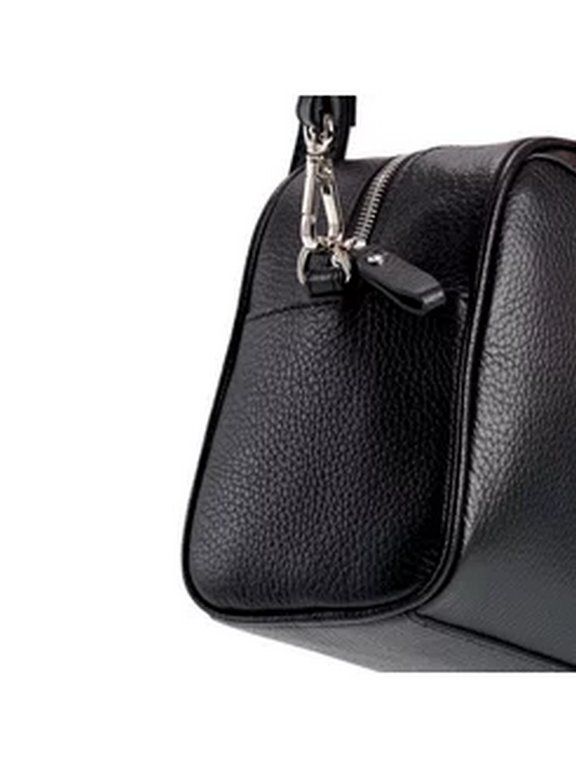 Сумка женская Dr.Koffer 24х19х9см см, нат.кожа черная