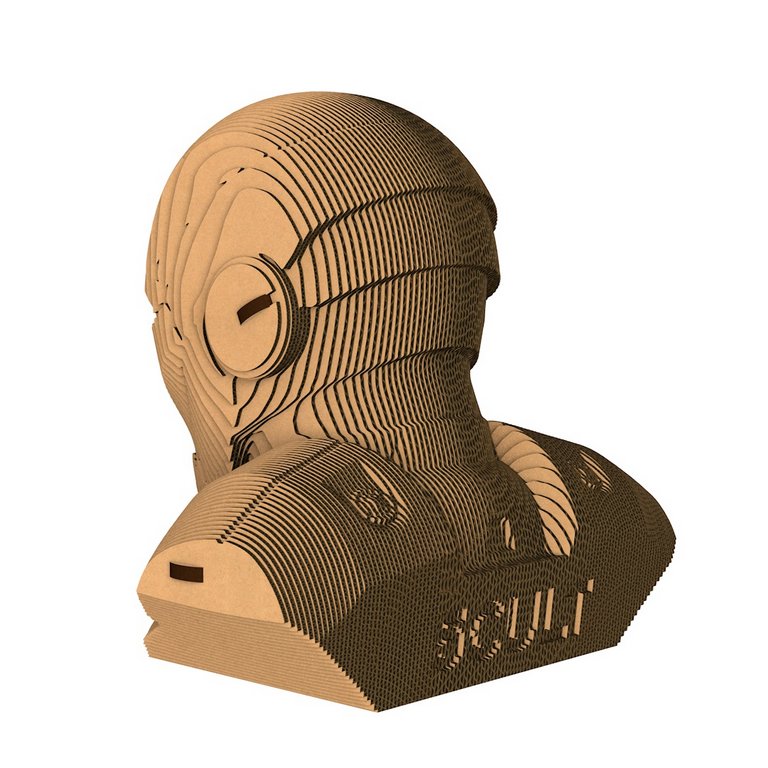 Сборная модель из гофрокартона "Железный человек" h=18см, 132 дет., 6+, 5cult