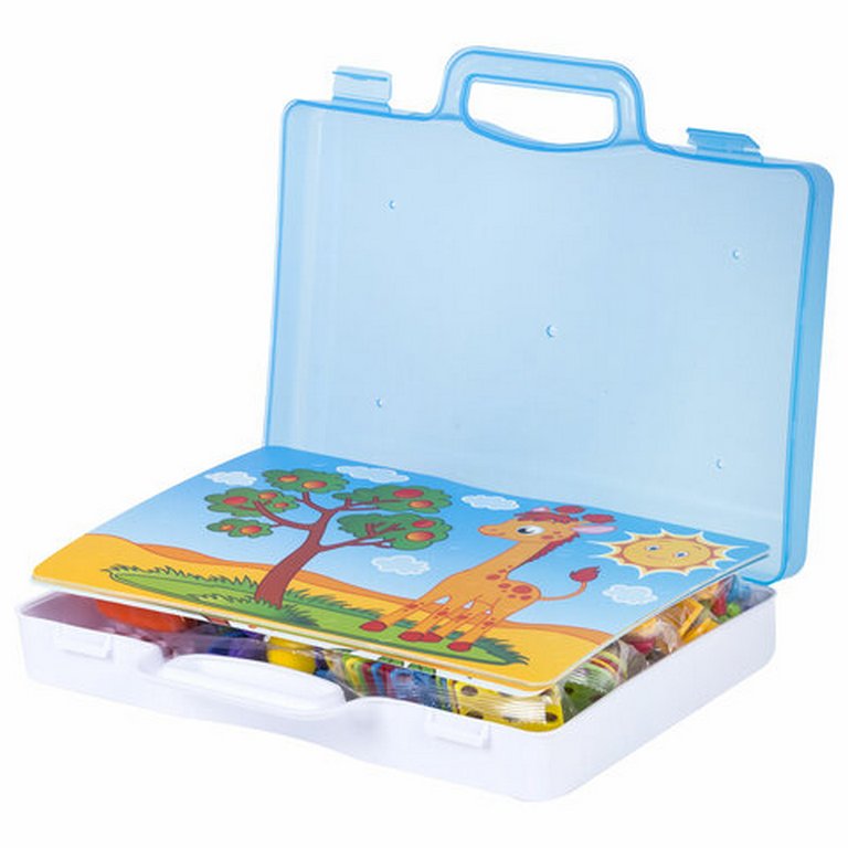 Конструктор пластиковый Развивающий с шуруповертом 247 дет. BRAUBERG KIDS