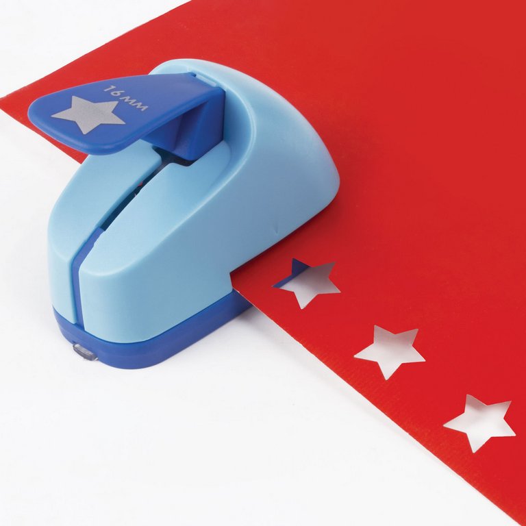 Дырокол фигурный 1,6 см "Звезда" ОСТРОВ СОКРОВИЩ