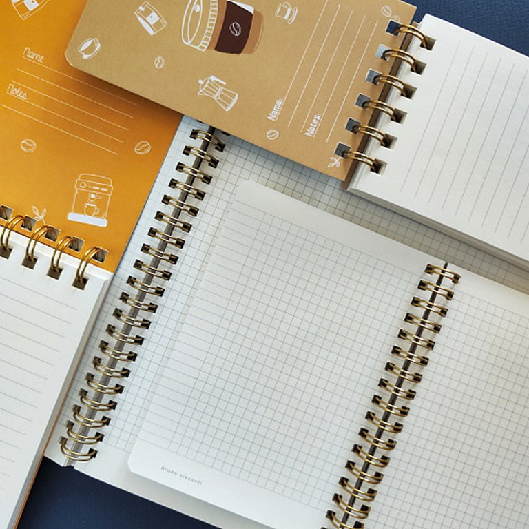 Тетрадь 60 лист кл. А6 на гребне, "COFFEЕ HOUSE"