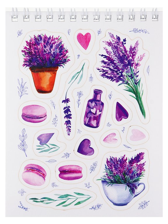 Набор наклеек 150 шт "Мой прованс" 16л., А6, MILAND