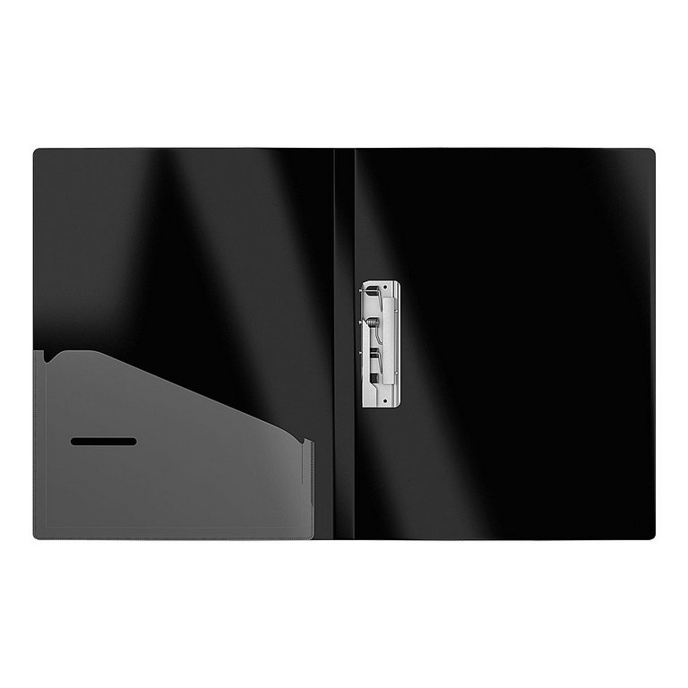 Папка с боковым зажимом А4 пластик ErichKrause MEGAPOLIS, цв. ассорти