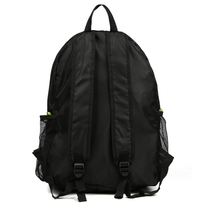 Рюкзак FABRETTI складной, полиэстер, черный