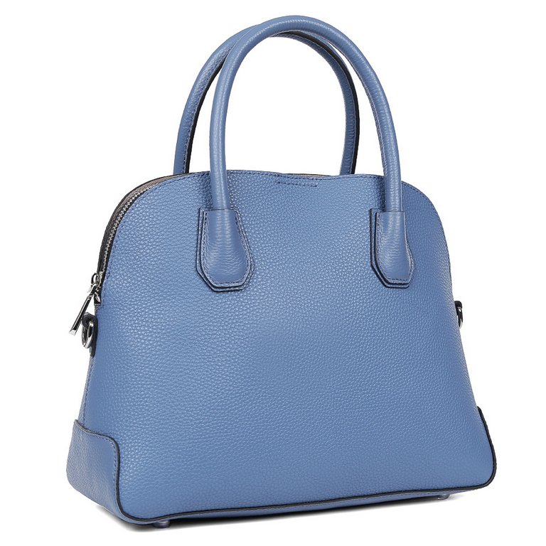 Сумка женская FABRETTI 31*25*13см, нат. кожа, синий