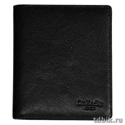 Визитница Dr.Koffer 13*11см на 48 визитки, черный
