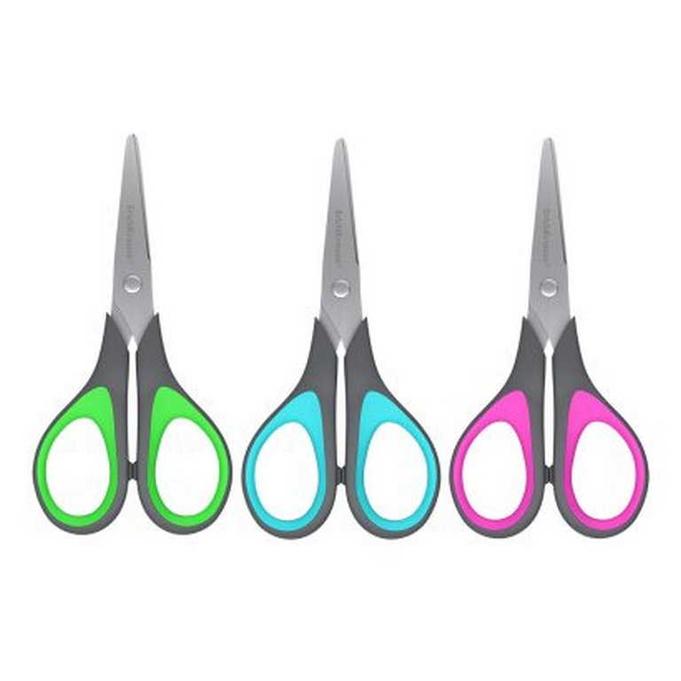 Ножницы 150 мм рукоятка с резиновыми вставками  Erich Krause "Standard+"