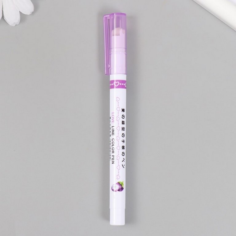 Ручка-печать роликовая "Сердечки" 13 см