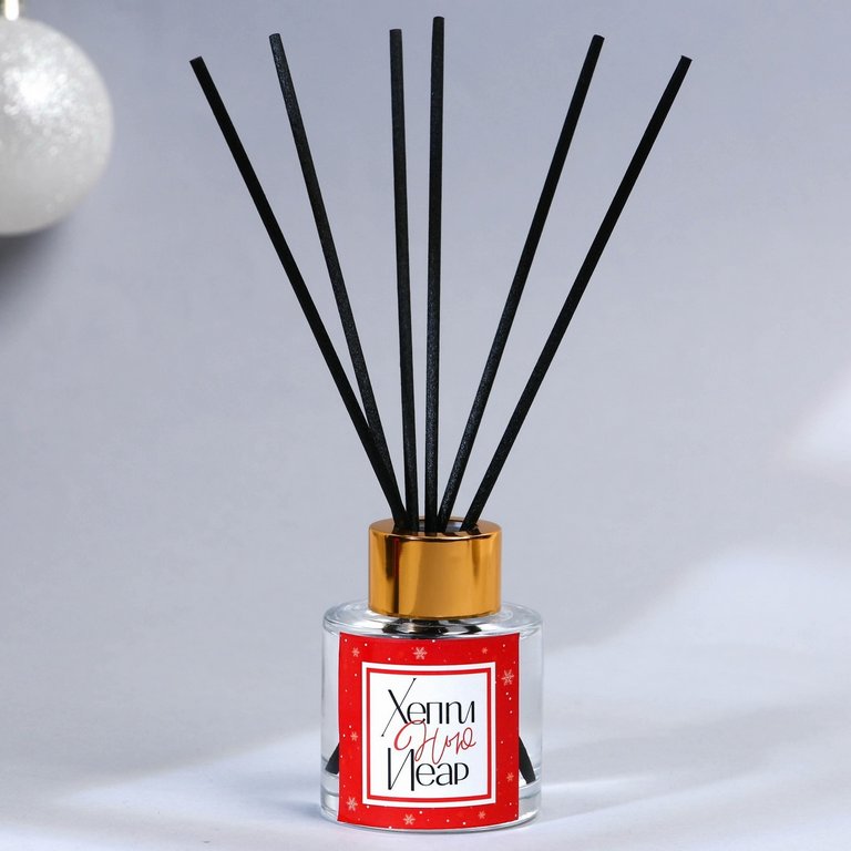 Аромадиффузор 50мл "Тепла и уюта" яблоко,