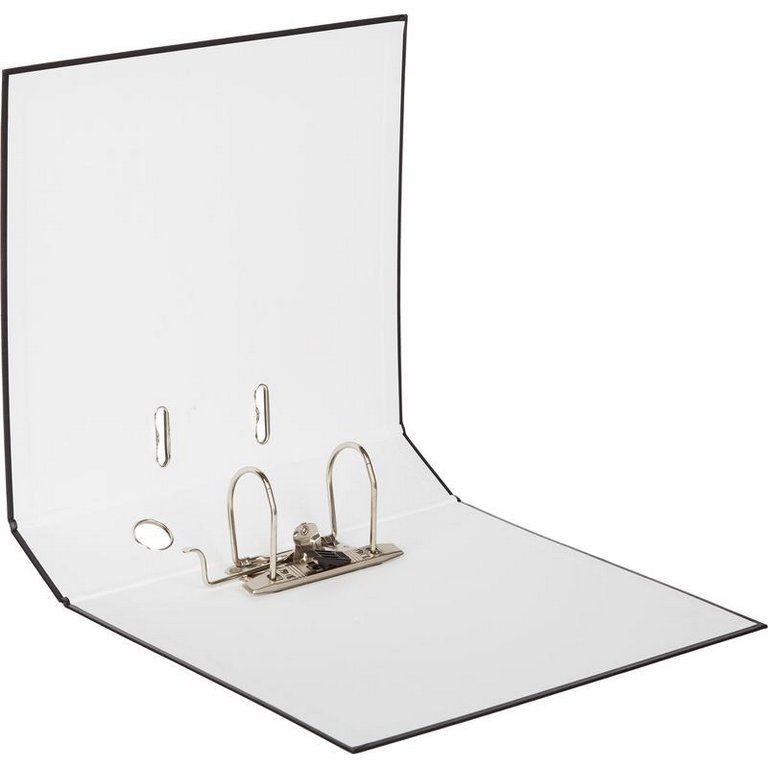 Папка-регистратор А4 75мм Attache Economy, карман на торце, черная