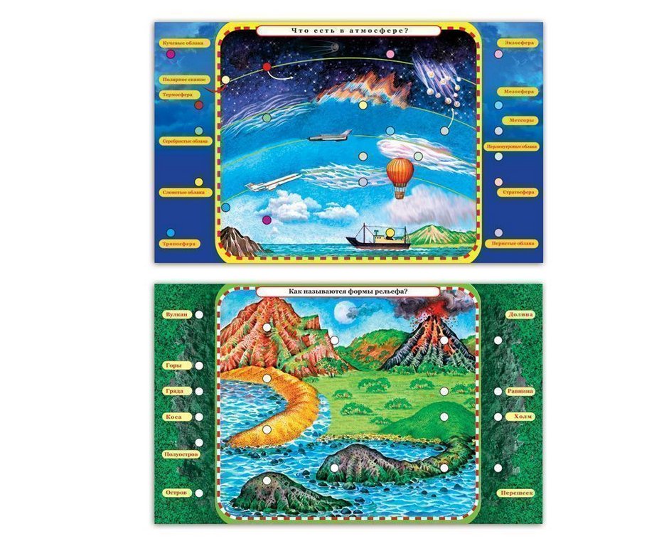 Электровикторина Набор карточек 7-12 лет "Окружающий мир" Дрофа МЕДИА