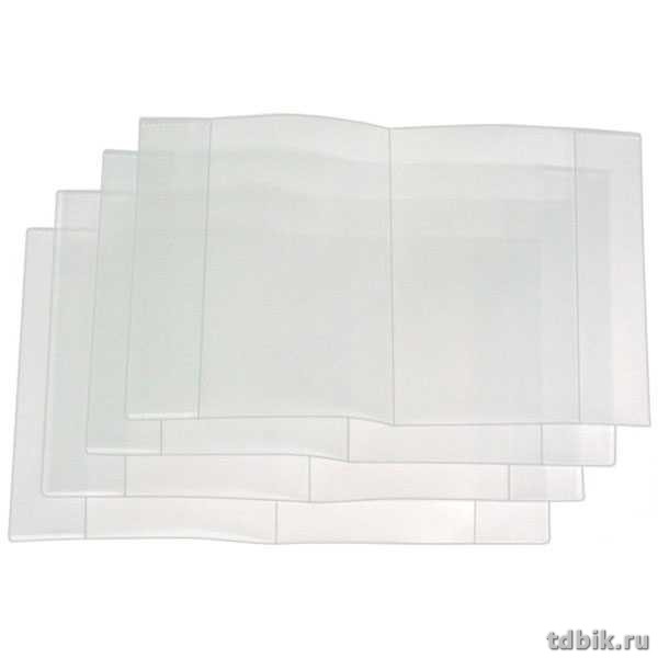 Обложка 293*560мм ПВХ (120мкм) д/контур. карт ТОП-СПИН