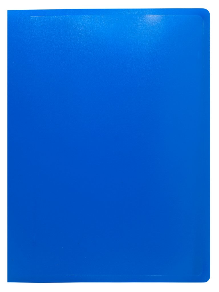 Папка А4 40 прозр.вклад. пластик 0,50 мм, Buro, синяя