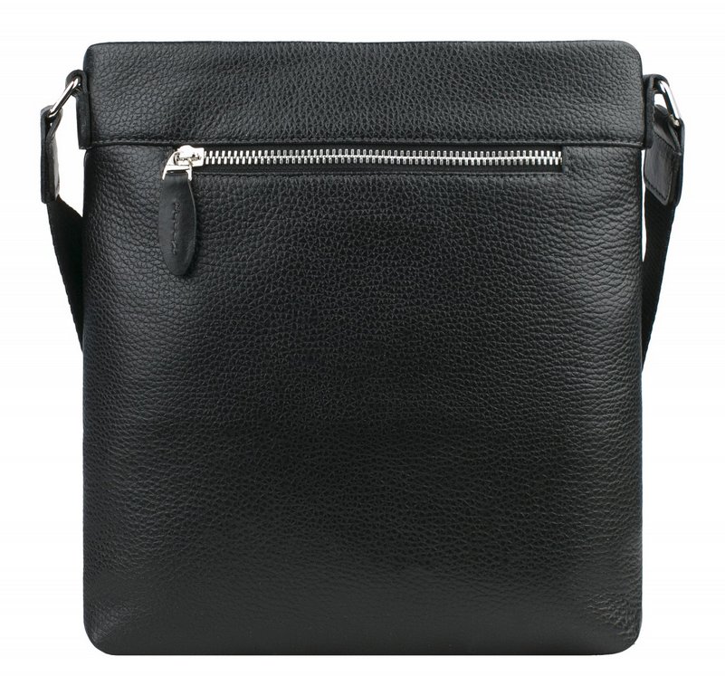 Планшет Baron 25*26*3см натур. кожа, черный